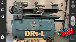 Ai Hembrug DR1L Power Cross Feed Lathe Svarv Draaibank [upl. by Fritze]