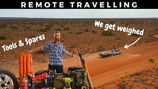 TOOLS amp SPARES FOR TRAVELLING AUSTRALIA l Landcruiser 200 WEIGH IN [upl. by Anelys]