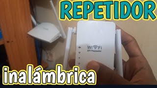 configuracion wifi repeater con router repetidor 2023 [upl. by Ahsinrats]