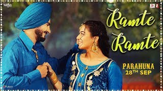 Kulwinder Billa ❤️ Wamiqa Gabbi  Ramte Ramte  Song  Karamjit Anmol  Punjabi Love Songs 2018 [upl. by Nirmak]