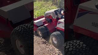 Mowing an overgrown drainage ditch with a Ventrac 4520 Tractor Tough Cut Deck [upl. by Enirac]