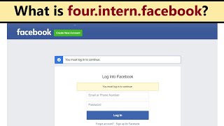 fourinternfacebookcom  is it scam or legit FBservice My review [upl. by Gerlac]