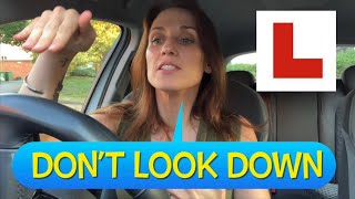 👁️ DONT LOOK DOWN WHEN DRIVING Try this AWARENESS EXERCISE 👁️ [upl. by Eirrac6]