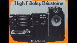 Technics HiFi Bausteine 1976 — Catalog [upl. by Kieger]