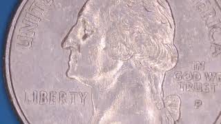 ¼ Dollar quotWashington Quarterquot Tennessee United States Commemorative coin under the microscope [upl. by Anehsak10]