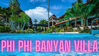 Banyan Villa Beachfront hotel review Koh Phi Phi Thailand [upl. by Rogozen]