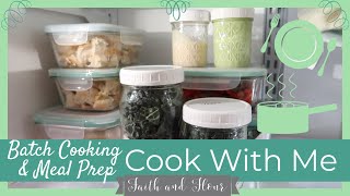 Cook With Me  Meal Prep  Batch Cooking  Cook Once Eat All Week 9 [upl. by Leissam319]