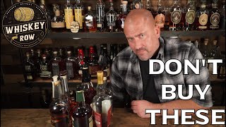 6 BOURBONS You Should PASS on NOT WORTH IT [upl. by Atsillac386]