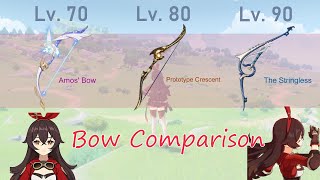 Comparing Bows for Amber Amos Bow Prototype Crescent The Stringless [upl. by Montano]