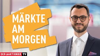 Märkte am Morgen Nemetschek Stabilus DHL Group Covestro Biogen Procter amp Gamble TMobile US [upl. by Arriet]