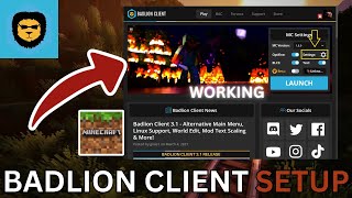 Setup How To Download Badlion Client On PC amp Laptop  Full Guide [upl. by Cressida341]