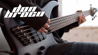 DON BROCO  TShirt Song  Bass Cover [upl. by Eseilenna]