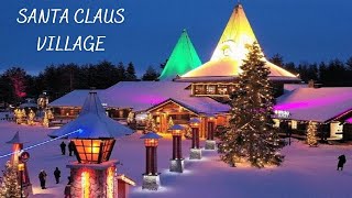 Santa Claus Village in Rovaniemi Lapland Finland [upl. by Ynned]