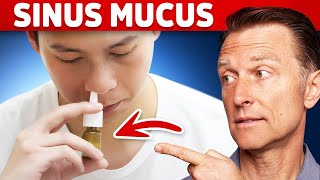 The 1 Remedy for Sinus Mucus  Pressure  Postnasal Drip [upl. by Helaine]