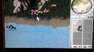 Command and Conquer on Amiga 600 Vampire V2 and PCTask emulator [upl. by Julis]