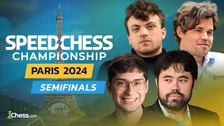 Magnus Carlsen amp Hans Niemann Go HeadToHead SCC LIVE From Paris [upl. by Desai629]