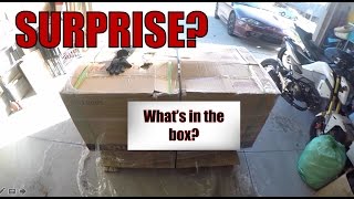 Surprise  Whats in the box  New bike [upl. by Neelav]