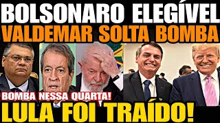 BOLSONARO ELEGÍVEL LULA FOI TRAÍDO E AMEAÇADO PT ENTRA EM DESESPERO FLÁVIO DINO ACIONA CGU CONTR [upl. by Emily]