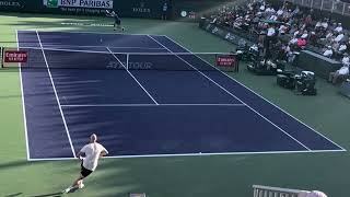 Grigor Dimitrov vs Adrian Mannarino Highlights  Indian Wells 2024 Stadium View [upl. by Olympie]