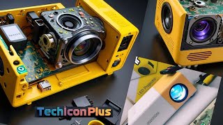 Projector Teardown  How does the projector work Lets Find Out pocketprojector techiconplus [upl. by Merralee]