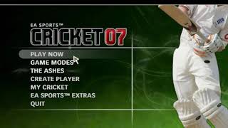 How To Install EA Cricket 07 game for pc full version highly compressed [upl. by Avraham]