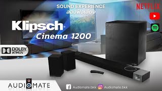 KLIPSCH CINEMA 1200 SOUNDBAR DOLBY ATMOS by Audiomate [upl. by Jacie]