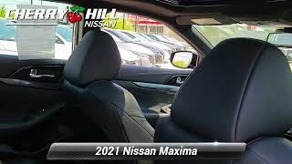 Certified 2021 Nissan Maxima SR Cherry Hill NJ 80685A [upl. by Berthold856]