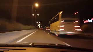 Bmw M5 e60 V10 top speed thessaloniki Greece [upl. by Etteval]