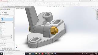 SOLIDWORKS BELT TENSIONER ASSY [upl. by Parker]