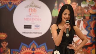 Garima Vermas introduction at Miss India Himachal Pradesh 2019 auditions [upl. by Anderea5]