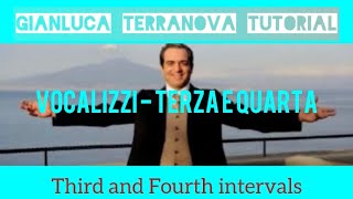 TUTORIAL 7  VOCALIZZI TERZE E QUARTE  sub Eng Gianluca Terranova [upl. by Deste]