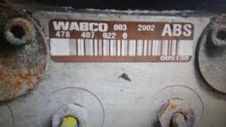 Wabco H ABS Modulator 4784070220 LKW Steuergeräte Reparatur Wabco HABS Modulator 4784070220 [upl. by Jud]