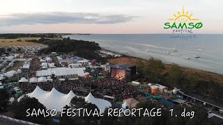 SAMSØ FESTIVAL første dag reportage [upl. by Esir696]