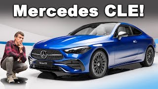 New Mercedes CLE revealed Better than a BMW 4 Series [upl. by Belding]