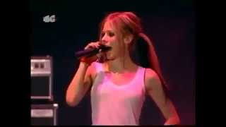 Avril Lavigne  Freak Out live in Madrid Spain 9072004 [upl. by Solenne25]