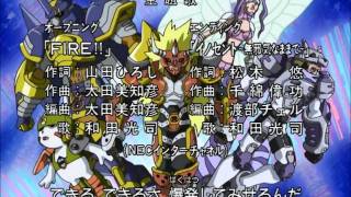 Digimon Frontier opening 1 japanese HD [upl. by Zsa Zsa733]