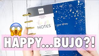 HAPPY PLANNERBUJO  MAMBI HAPPY NOTES CLASSIC FLIP THROUGH  HOW IM USING IT [upl. by Hinckley10]