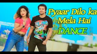 Pyaar Dilo Ka Mela Hai Dj  Bollywood Song Dance  Max Ovi Riaz  Salman Khankarisma kapoor  Love [upl. by Yarb852]