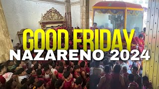 NAZARENO SEMANA SANTA GOOD FRIDAY 2024 [upl. by Delahk]