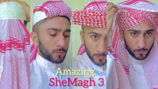 How To Tie SheMagh Amazing SheMagh 3  Ramadan Mubarak  Majid shah [upl. by Aenit]