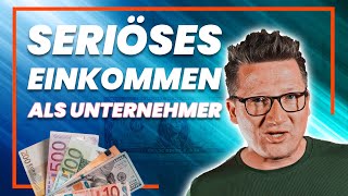 Wie Du als Unternehmer dein Einkommen erhöhst Geld verdienen  passiv und aktiv [upl. by Alaunnoif]