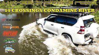 14 Crossings Condamine River I Deep Water amp Fun Times I Falls Drive amp Surrounds [upl. by Milon186]