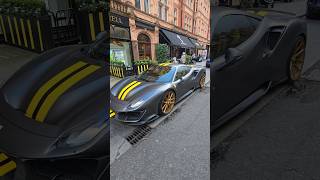 Ferrari 488 Pista in London [upl. by Byrom560]