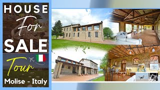 Authentic Old Farmhouse completely built of Stone  Move in Ready Home for Sale in Italian Village [upl. by Ehling]