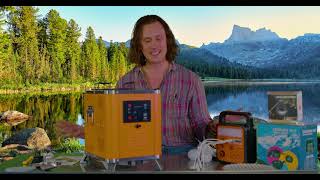 Drifters Camp Stove  Portable ThermoElectric Generator [upl. by Raval]