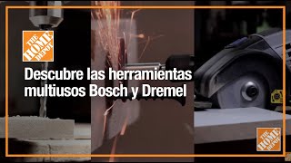 Descubre las herramientas multiusos Bosch y Dremel  Herramientas  The Home Depot Mx [upl. by Eibreh]