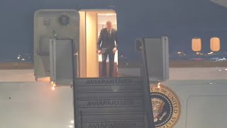 US President Joe Biden arrives in Brussels for NATO G7 and EU Summits  AFP [upl. by Miett]