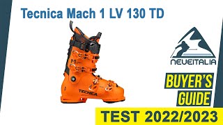 Tecnica Mach1 LV 130 TD  NeveItalia Buyers Guide 20222023 [upl. by Lanette]