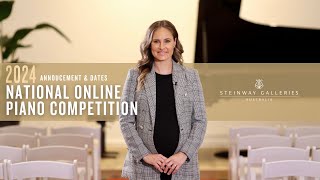 2024 Steinway Galleries Australia National Online Piano Competition [upl. by Ahsirpac]