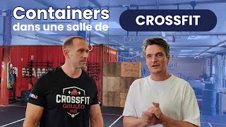 Des containers maritimes DANS une salle de sport [upl. by Sixele854]